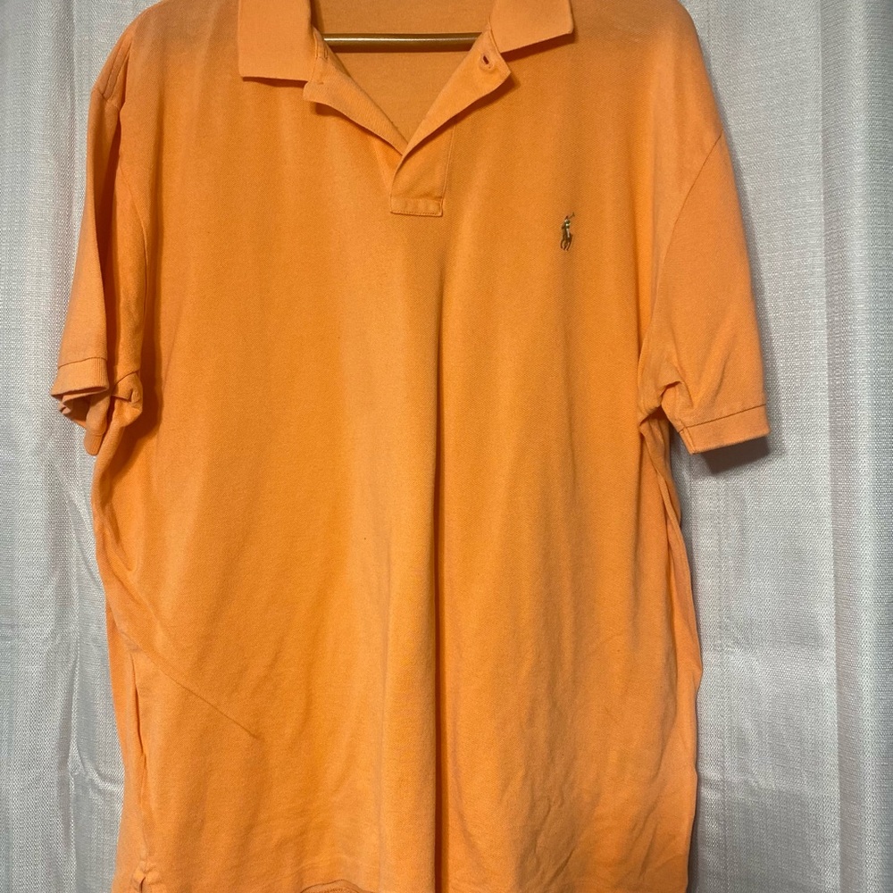 Ralph Lauren Vibrant Orange Polo Shirt